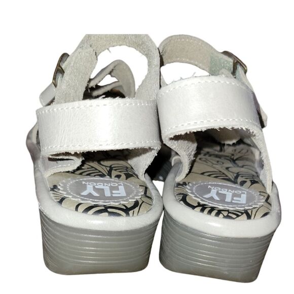 Fly London Women's ELIT141FLY Open Toe Sandals Grey/Taupe 8 8.5 39 - Picture 7 of 14